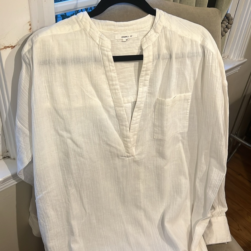 Oneill M white cotton tunic